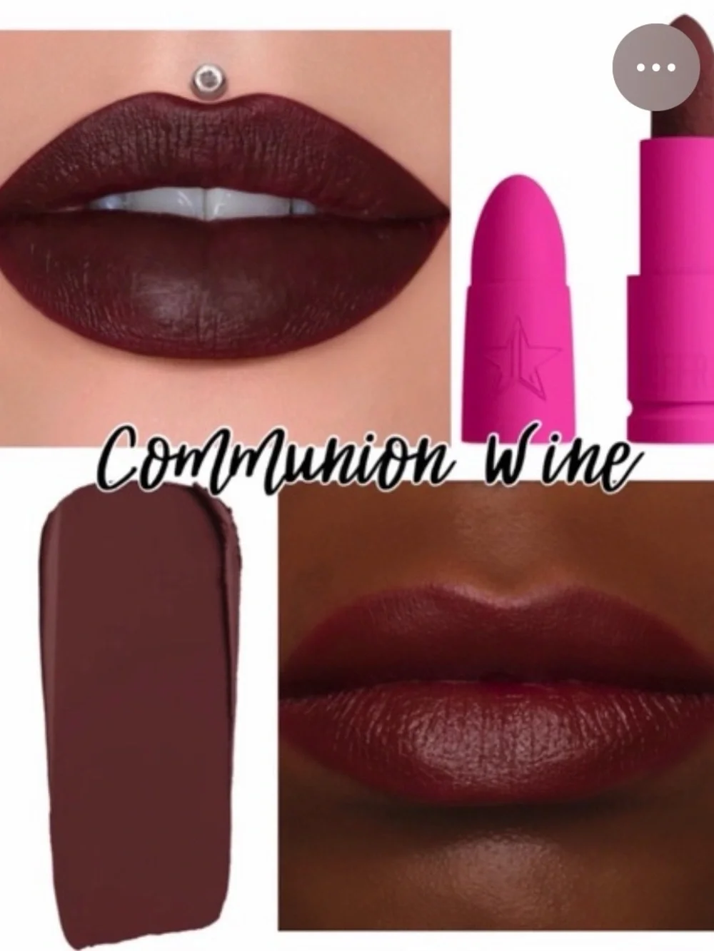 Jeffree Star Velvet Trap Lipstick - Communion Wine